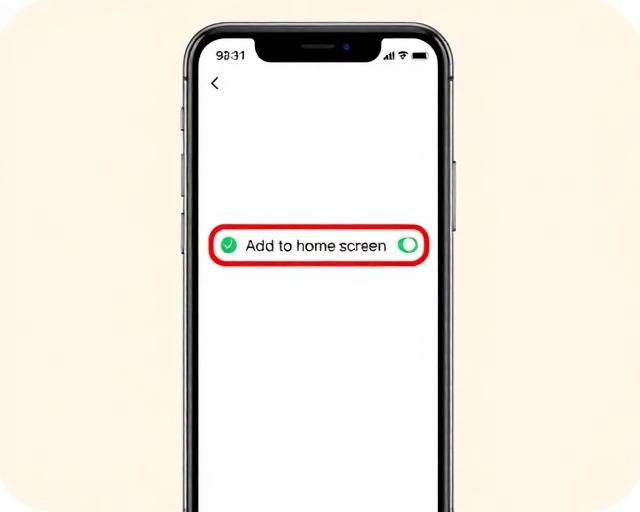 Add to Home Screen