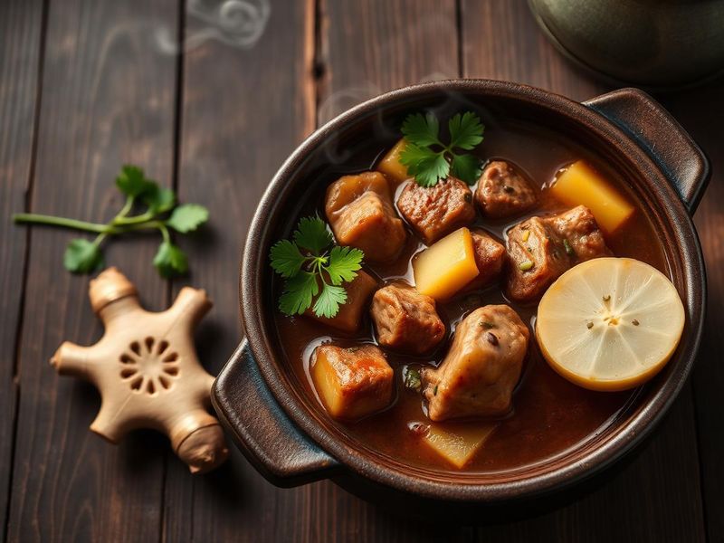 Lamb, Ginger & Angelica Warming Stew — 當歸生薑羊肉湯