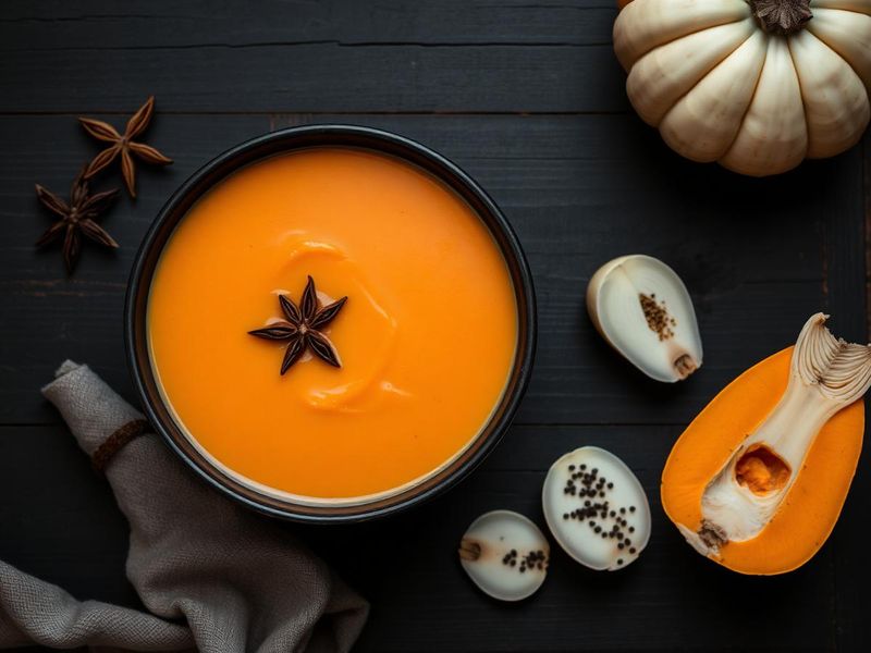 Pumpkin, Fennel & Star Anise Soup — 南瓜茴香八角湯